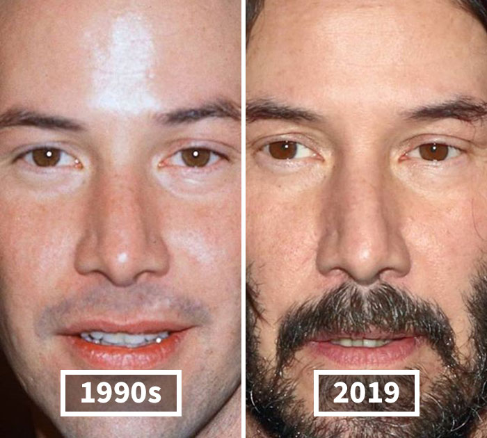 This Instagram Account Points Out How Much Celebrity Faces Have Changed ...
