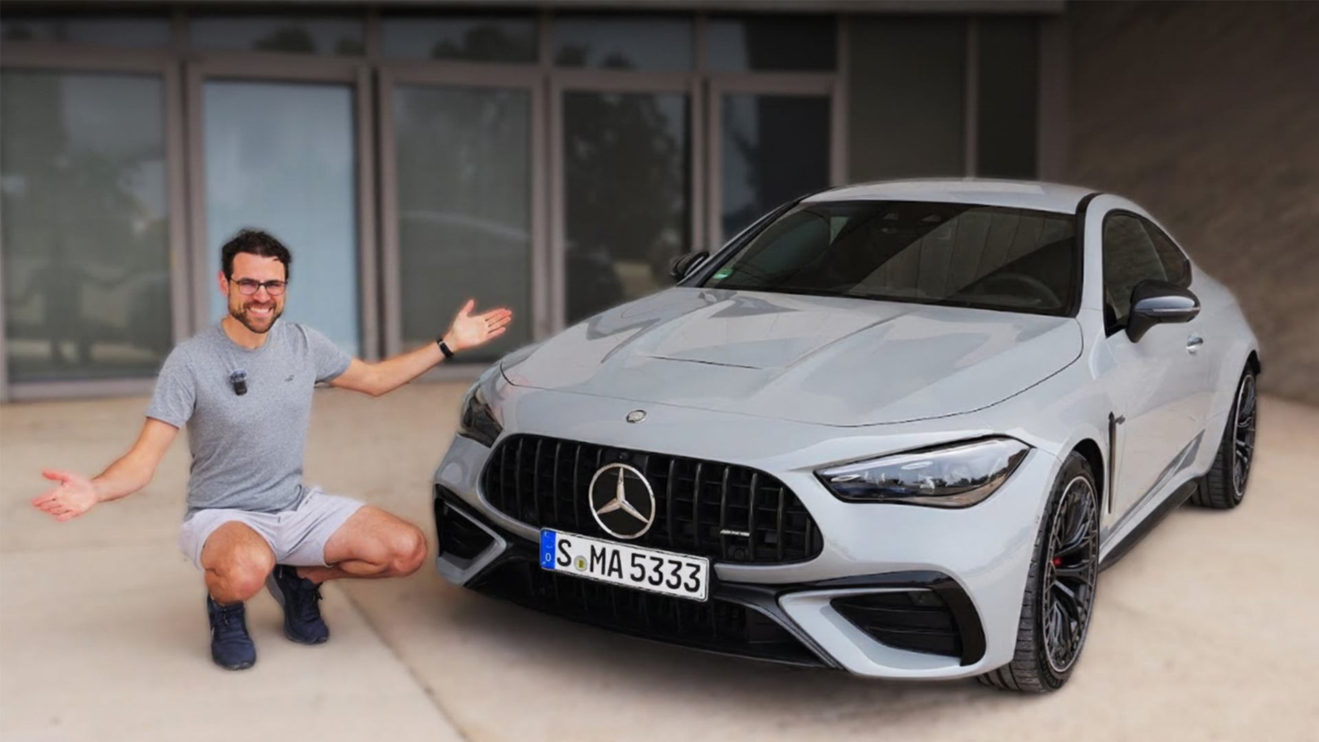 Mercedes CLE 53 AMG Coupé Driving Review