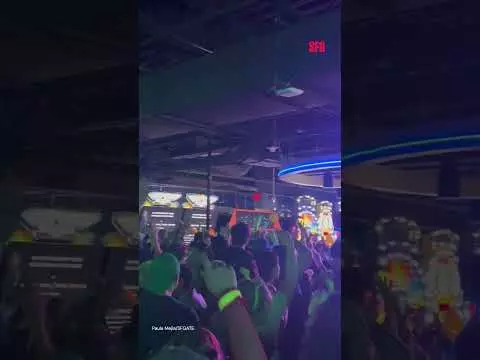 This Dave & Buster’s in LA hosted a Shrek-themed rave