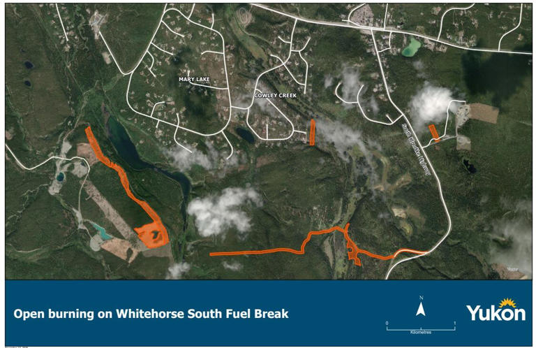 Residents complain of excessive smoke from Whitehorse fuel break work