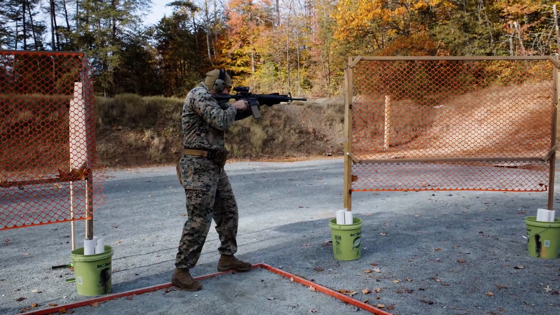 Marines Compete in Marksmanship Competition at Quantico