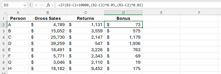 How to use the LET function in Microsoft Excel