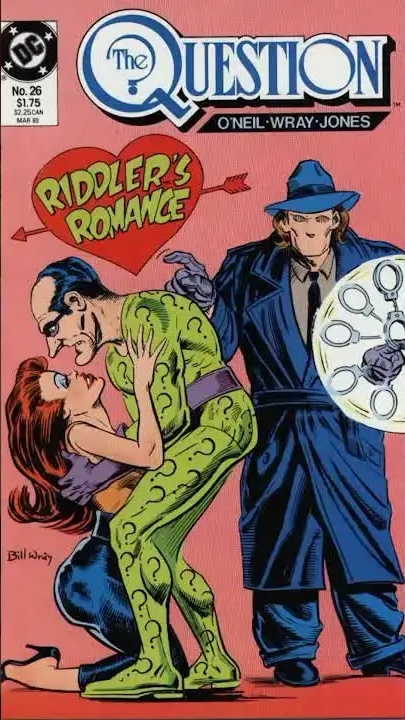 The question gives the Riddler a nervous breakdown!