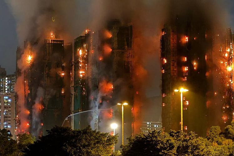 Temuan Jaring Bambu Murah dan Bencana Kebakaran Apartemen di Hong Kong