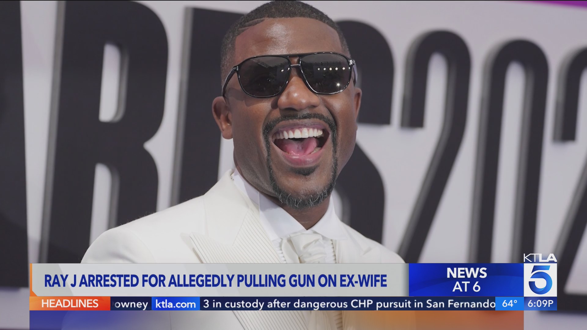 Ray J arrested for allegedly pulling gun on ex