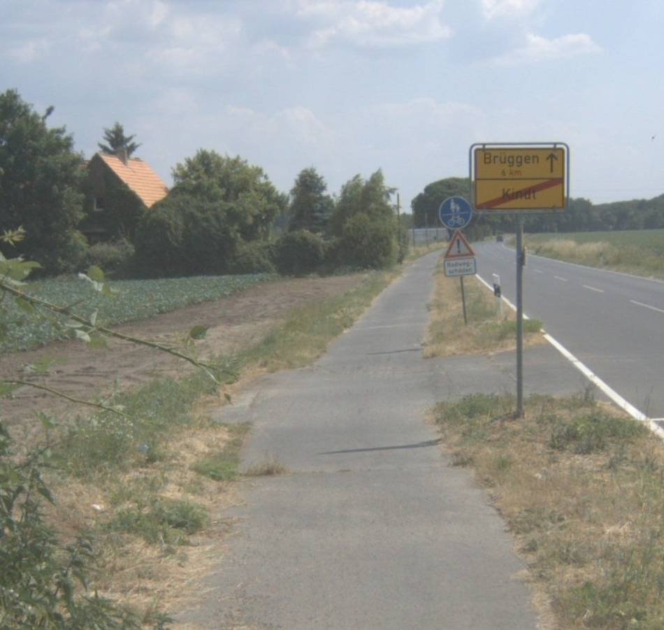 Kreis erneuert Radweg von Kindt nach Brüggen