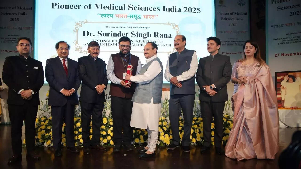 AIIMS Rishikesh chairman Dr Raj Bahadur receives lifetime achievement ...