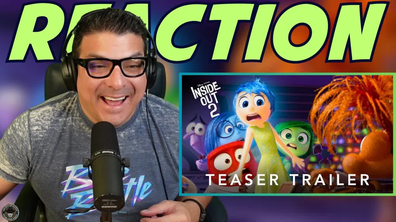 Inside Out 2 | teaser trailer reaction | Pixar | Disney