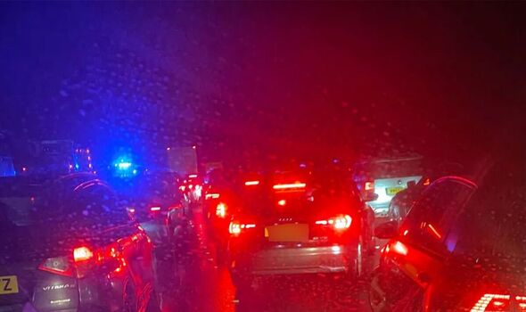 M5 traffic LIVE: Delays after bus crashes into car with 'person trapped'