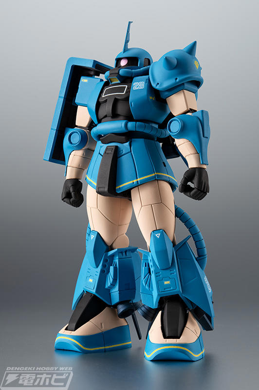 ガンダム 自作フィギュア 印象的なカラーリングを再現！『機動戦士ガンダムMSV』ロバート
