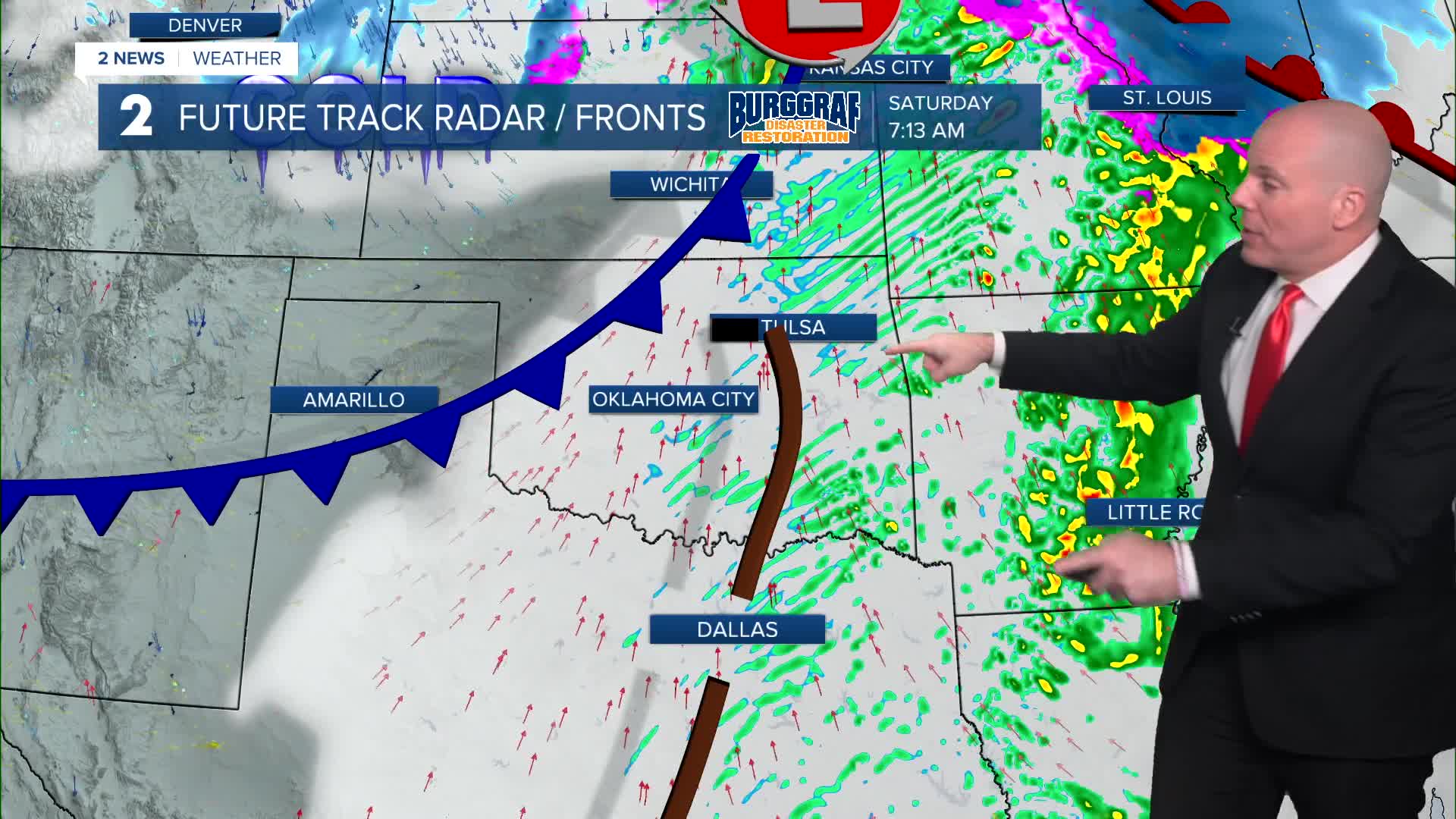 Clouds to increase Friday; Rain chances Friday night