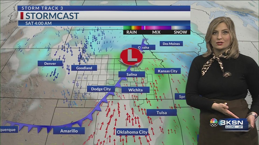 Storm Track 3 Forecast: Rain and snow arrives Saturday, brutal cold follows