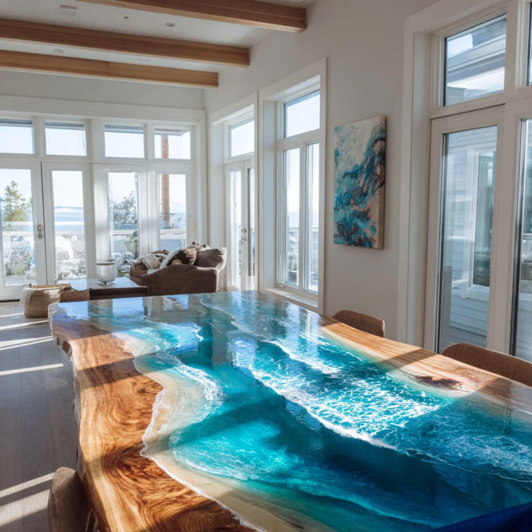 How epoxy resin helps preserve rare wood species