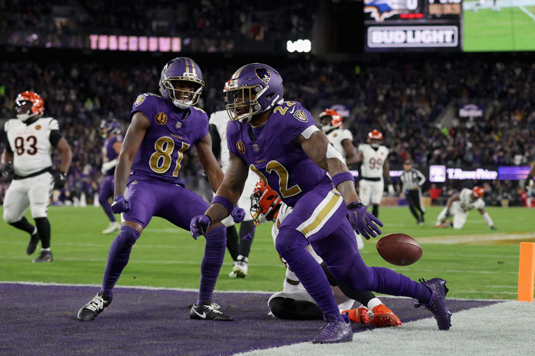 Derrick Henry passes Jim Brown in the Ravens star's run toward history