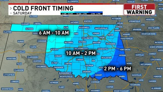 Powerful Cold Front Arrives This Weekend