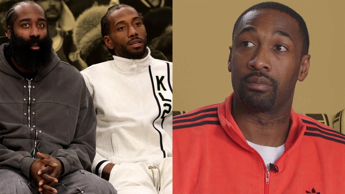 They re not in sync Gilbert Arenas feels James Harden and Kawhi