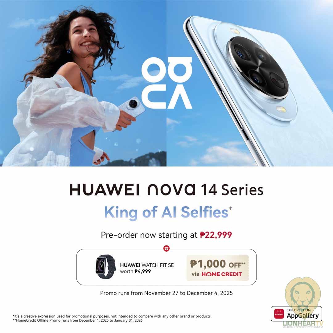 HUAWEI Levels Up Selfies and Productivity with the HUAWEI nova 14 ...