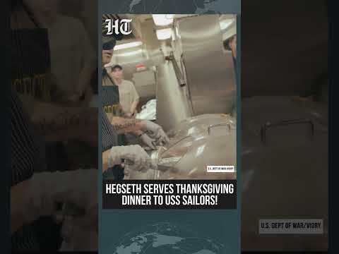 Hegseth Serves 'Mandatory' Thanksgiving Dinner To Southcom Sailors on ...