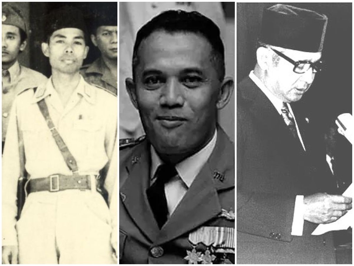 Hanya ada tiga jenderal bintang 5 di Indonesia. Mereka adalah Soedirman, AH Nasution, dan Soeharto (Kolase Kompas)