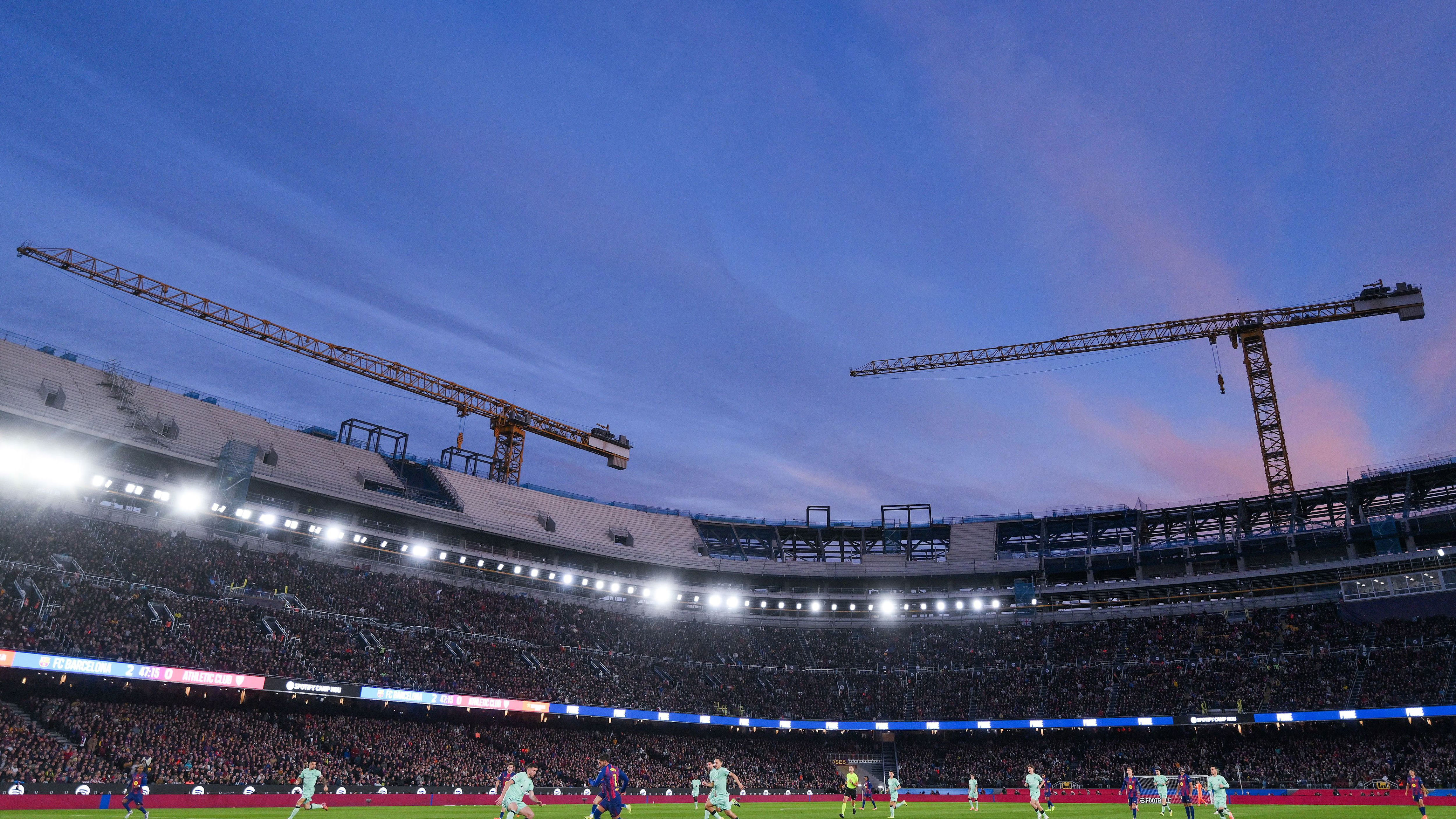 Barcelona won't demand €1m daily fines from Camp Nou construction ...