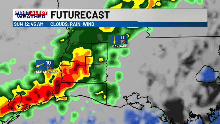 FIRST ALERT FORECAST: A chilly, but nice Black Friday before storms ...