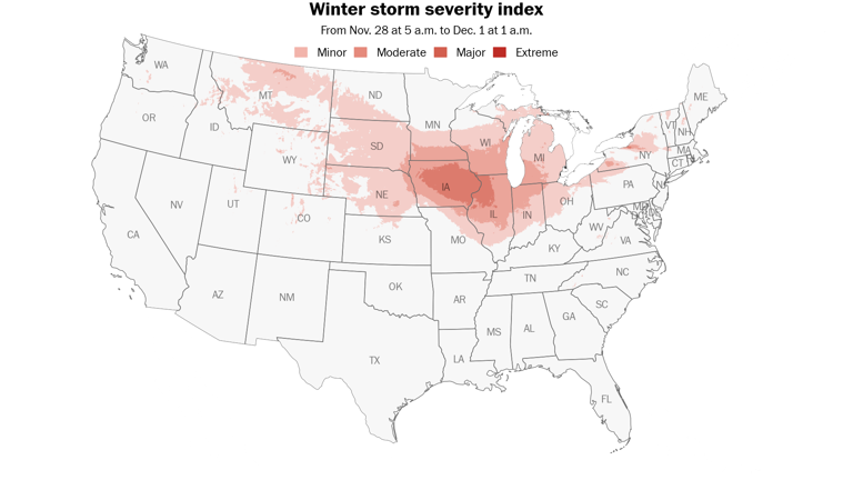 Back-to-back winter storms will soon hit the Midwest and Northeast