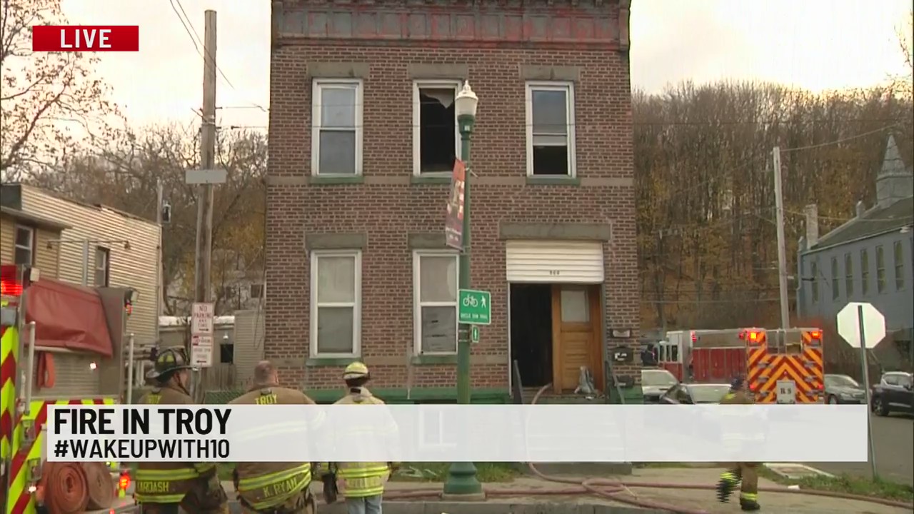 Fire under investigation in Troy