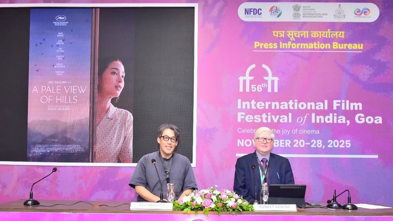 Director Kei Ishikawa discusses his Kazuo Ishiguro adaptation at IFFI