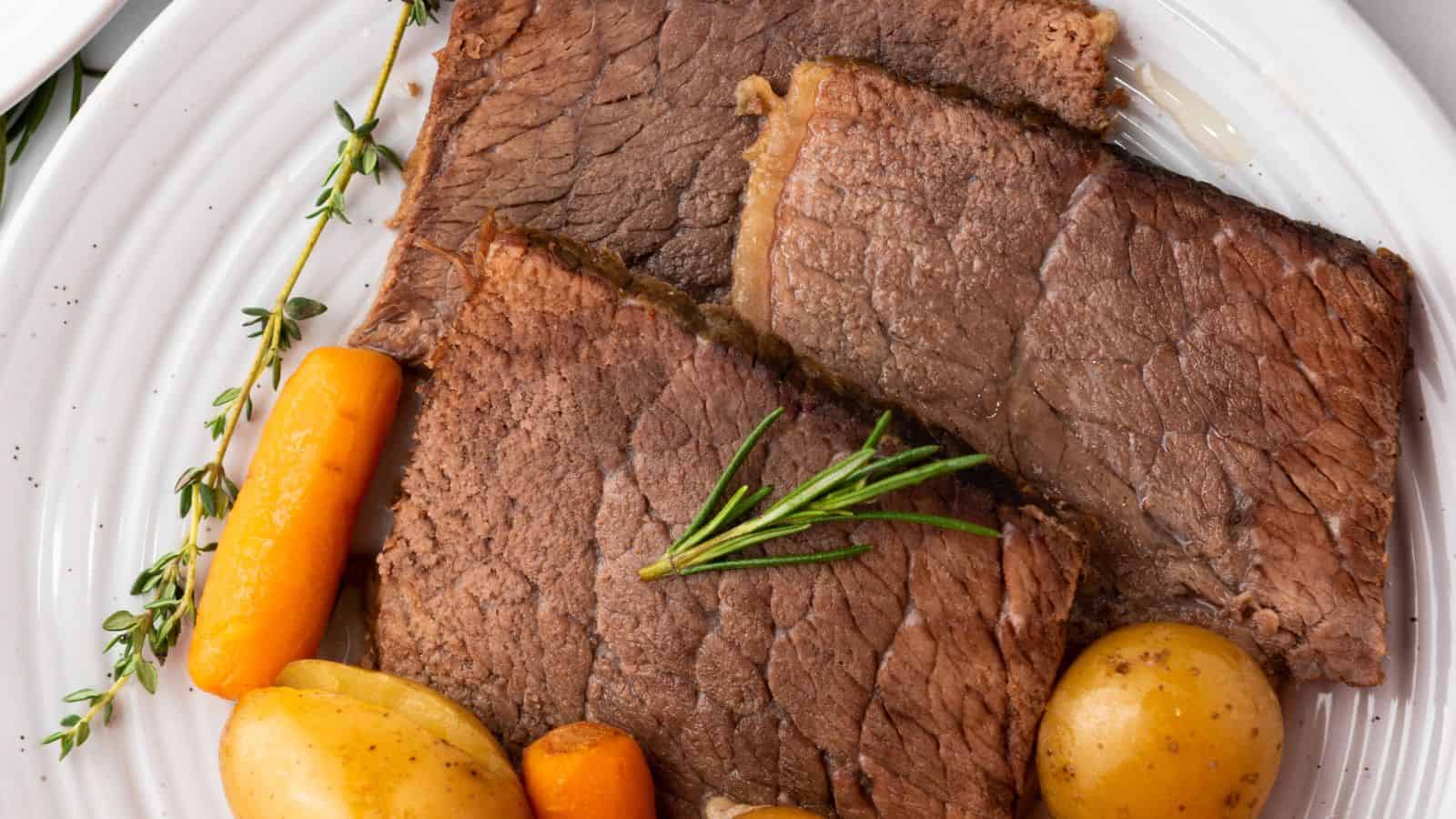 Tender Slow Cooker Rump Roast