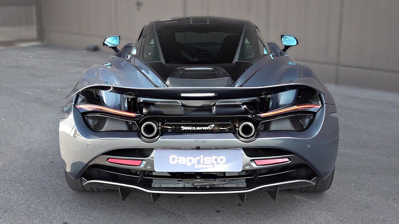 McLaren 720S Pure Exhaust Sound