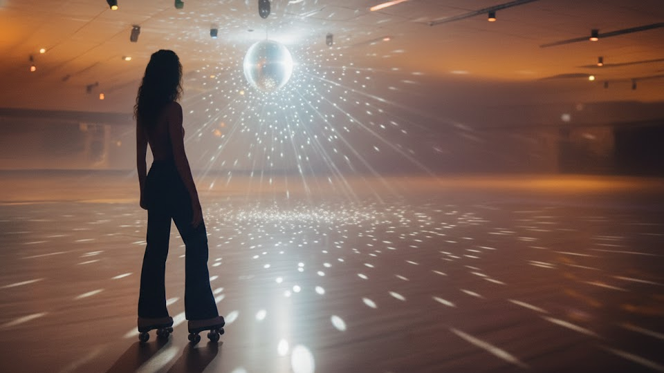 Retro Disco Skate Performance