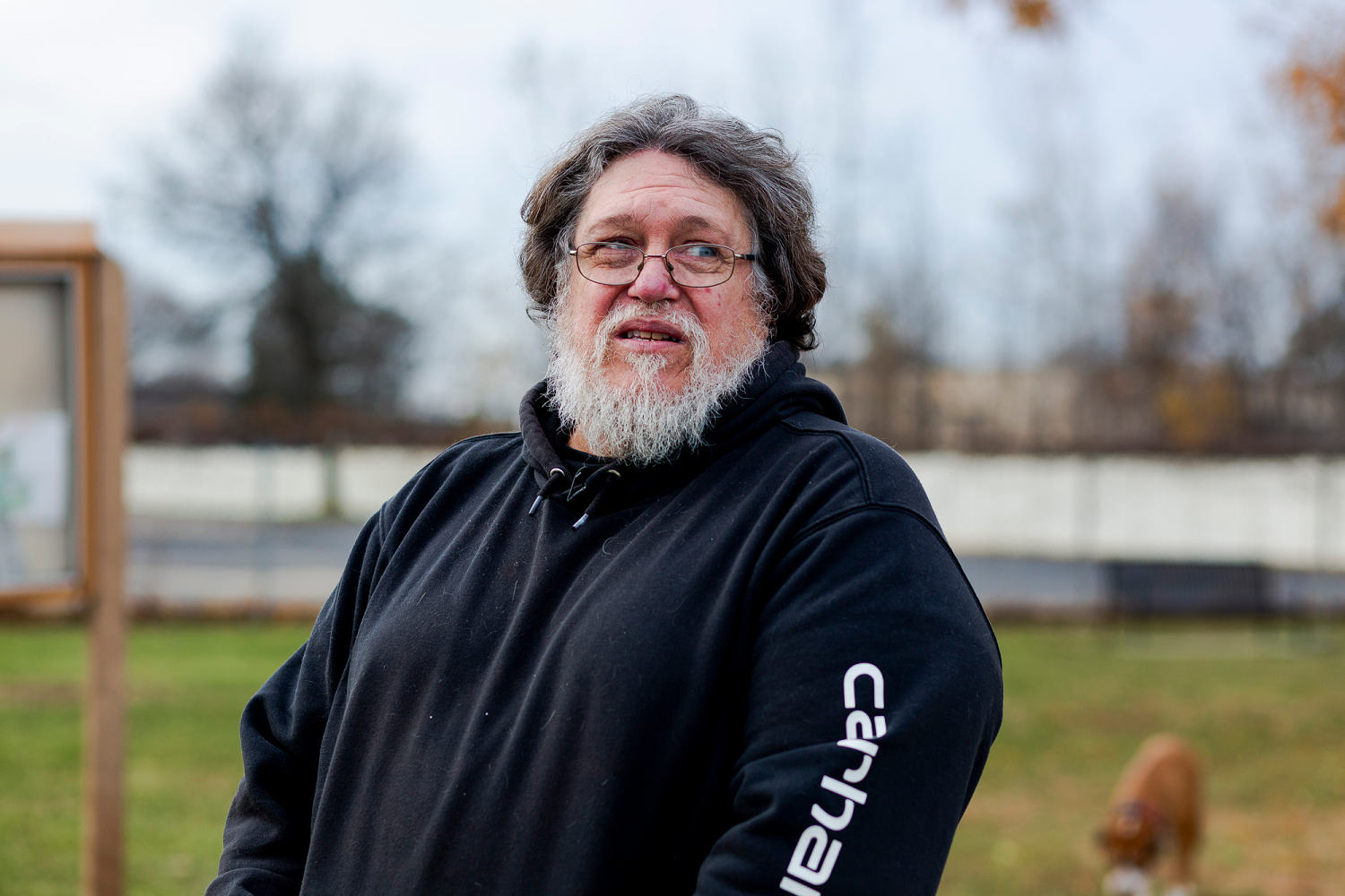 "I thought gas prices would be a lot lower than what they are now, but they seem to be lagging," said Ray Rosati, 63, a retired truck driver. (Sylvia Jarrus for NBC News)