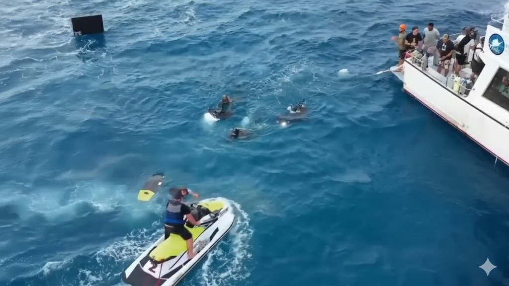 How the rescue team fought to reach a shark attack victim