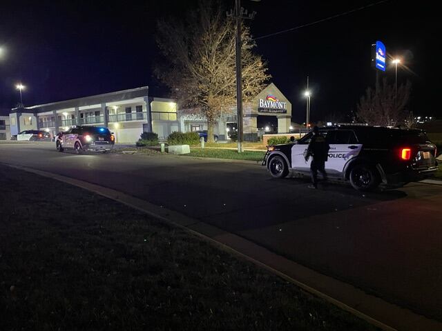 One man arrested after gunshot heard at a Topeka hotel early Friday Morning