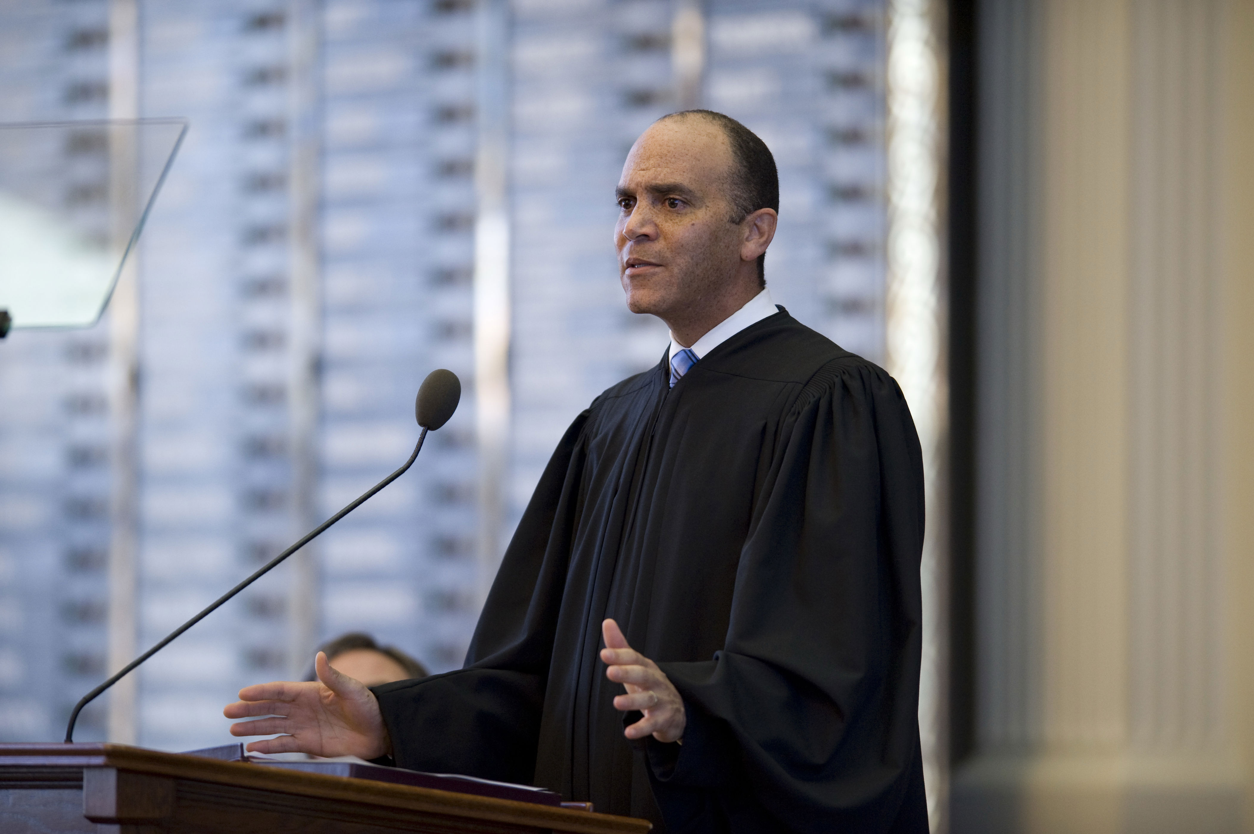 “You have an easy target in judges, because most codes of judicial conduct prohibit them from responding to criticism in a public way,” said Wallace Jefferson, a Republican former chief justice of the Texas Supreme Court.