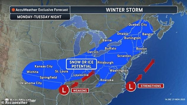 Travel chaos as winter storm threatens flight delays for millions ...