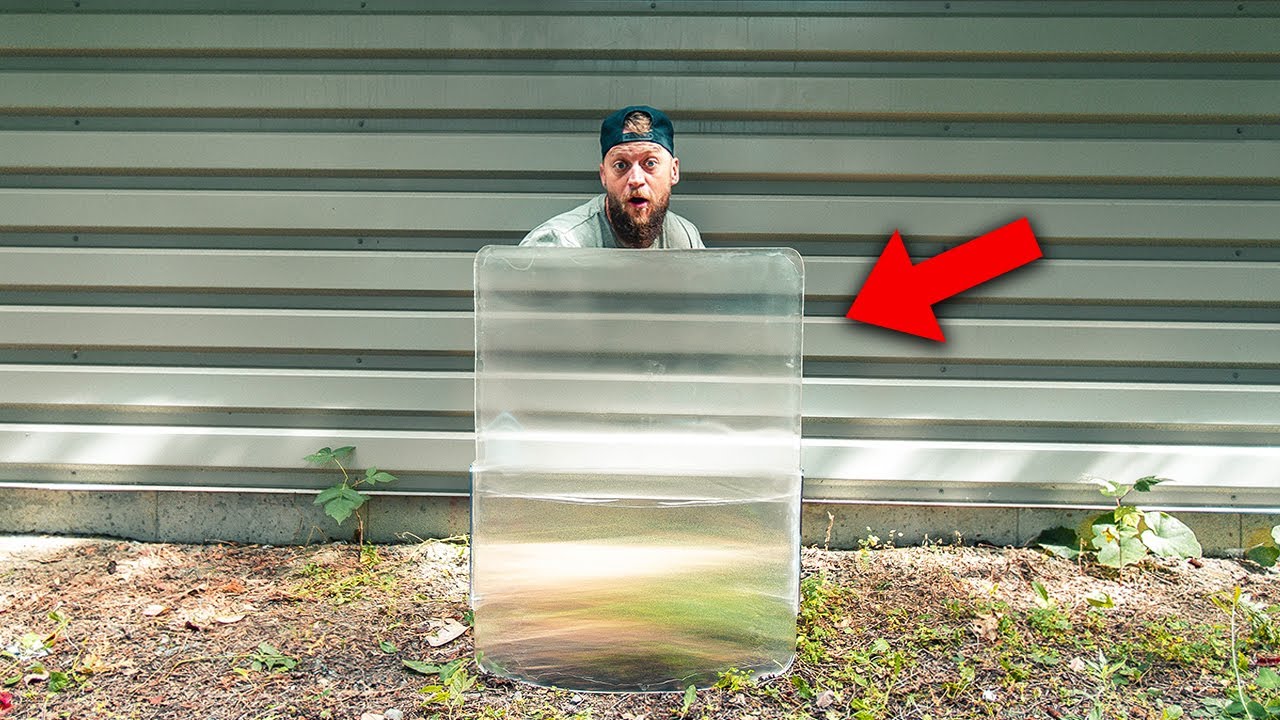 Testing a real Invisibility Shield!! (How Good is it?) - Unusual