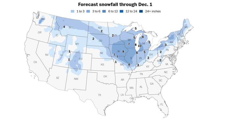 Back-to-back winter storms will soon hit the Midwest and Northeast