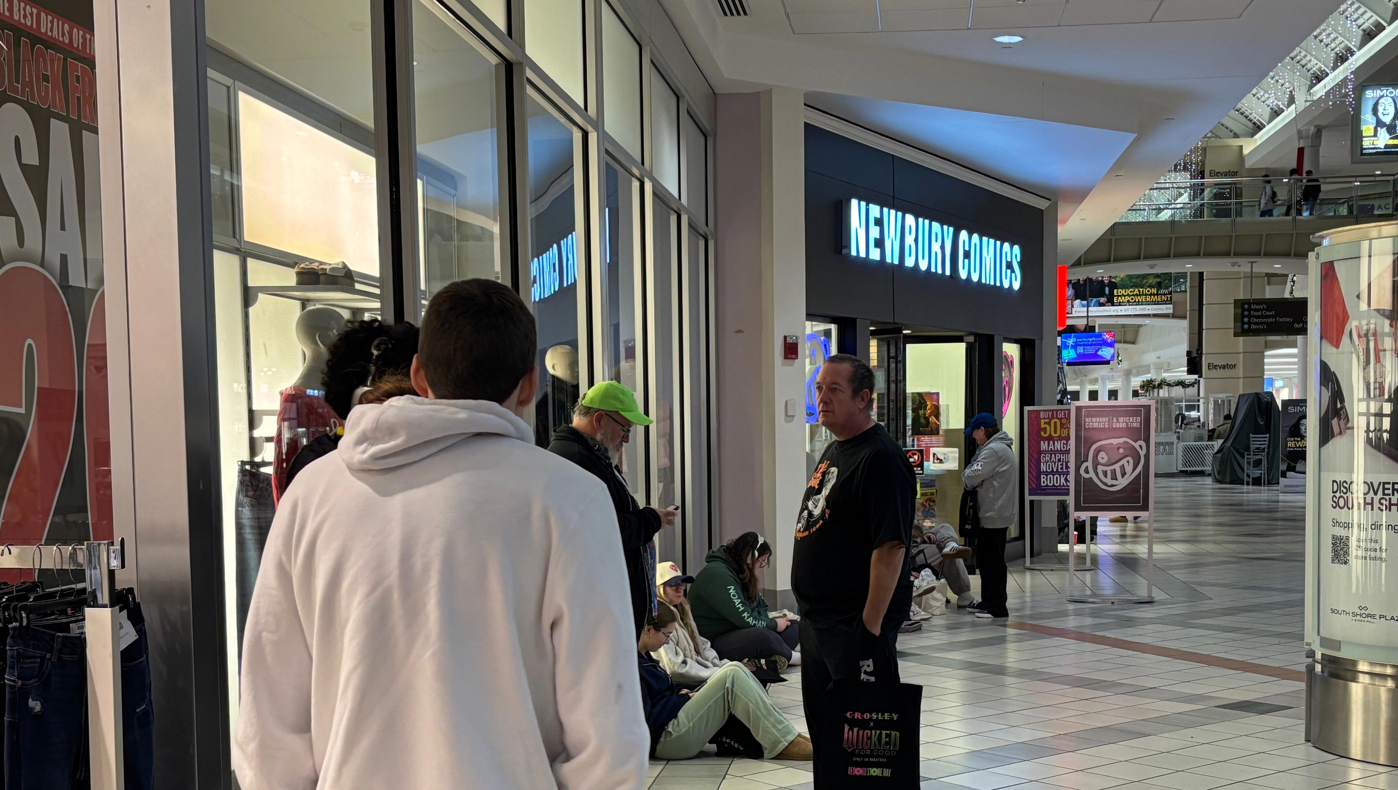 Doors open! Black Friday shopping rush is on