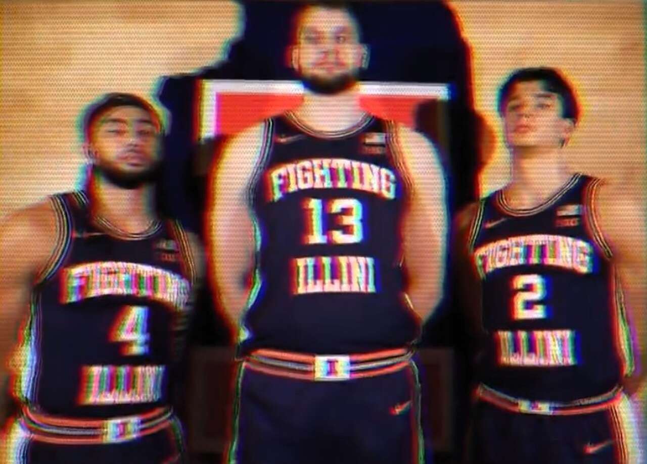 Illinois men's basketball unveils navy Flyin' Illini throwback jerseys ...