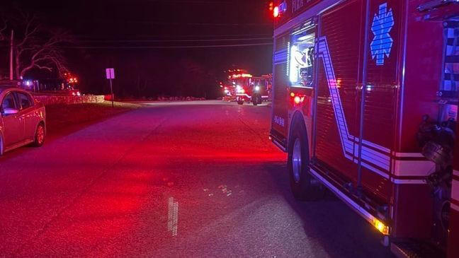 Firefighters battle early morning structure fire in Westerly