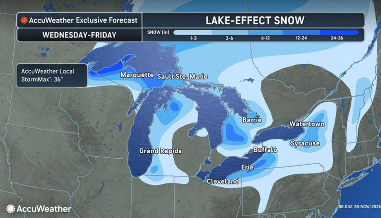 Accumulating Snow To Hit Much Of Northeast After Separate Post ...