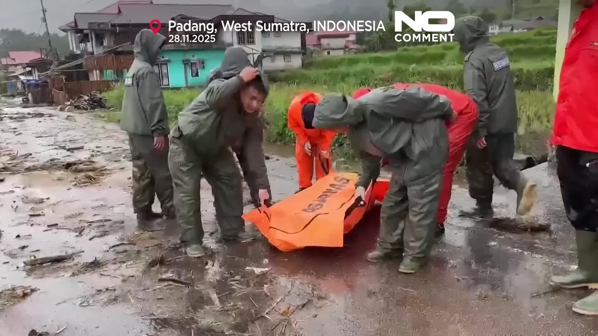 Aerial footage shows devastation from flash floods and landslides in ...