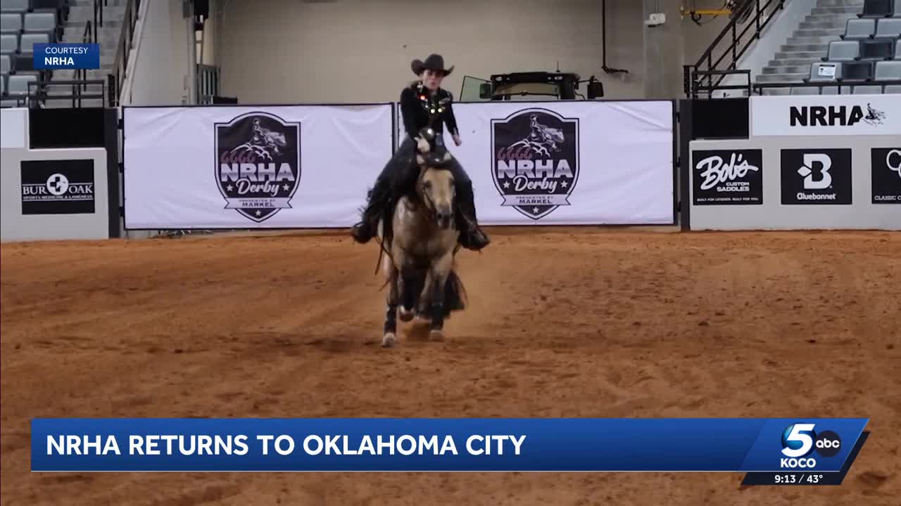 World's top horse riders compete in Oklahoma City for NRHA Futurity