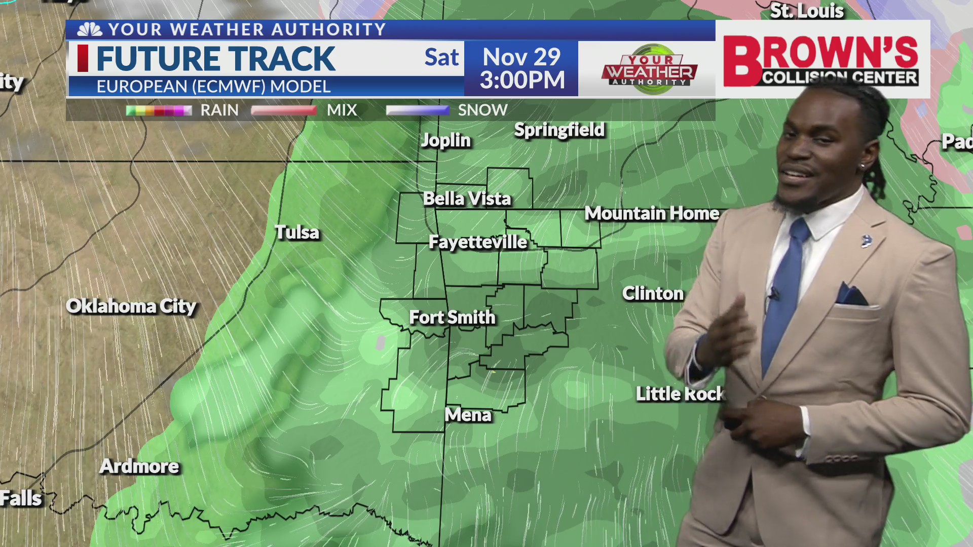 Nov. 27 7 p.m. Weather Forecast