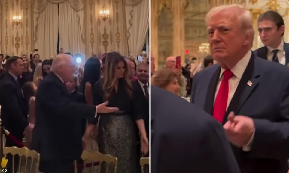 Barron Trump reemerges for Mar-A-Lago Thanksgiving