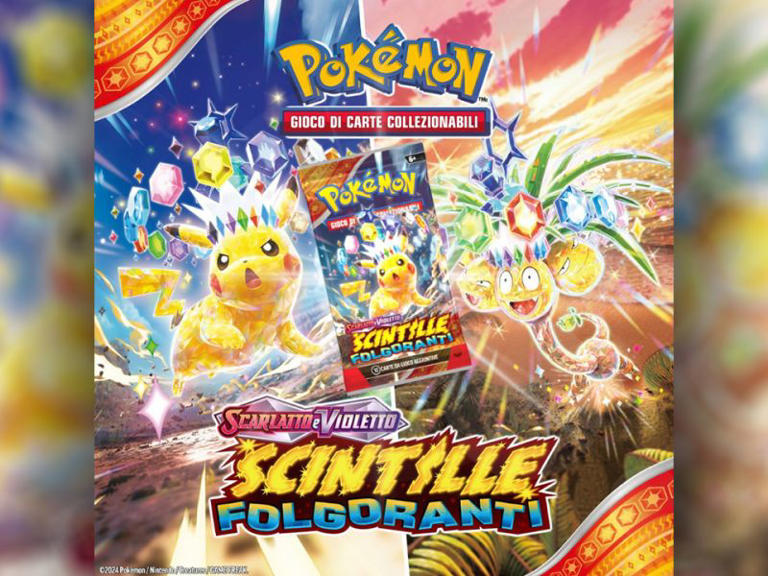Pokémon - Scarlatto E Violetto 08 - Scintille Folgoranti - Booster Box 36 Pc Ita