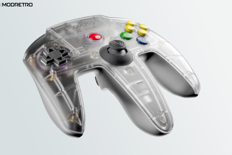 ModRetro recreated the N64 controller for its M64 console