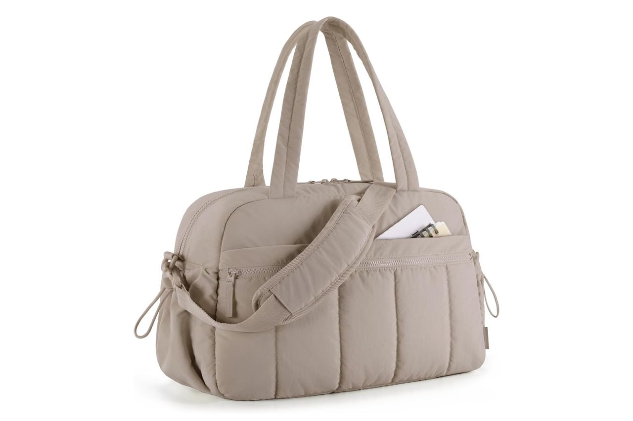 Bagsmart Gym Bag For Women Duffle Bag For Travel With Wet Pocket
