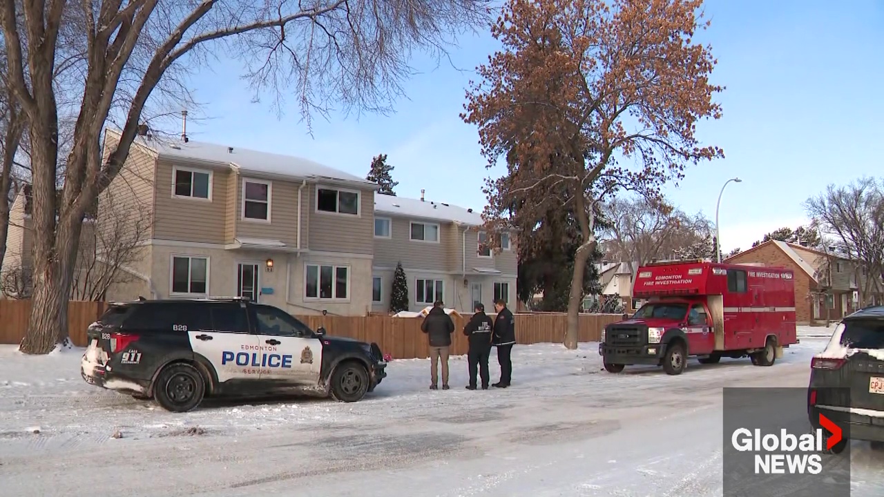 Child dead after overnight townhouse fire in northeast Edmonton
